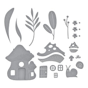 Spellbinders - Mushroom Mansion Etched Dies from the Out and About Collection