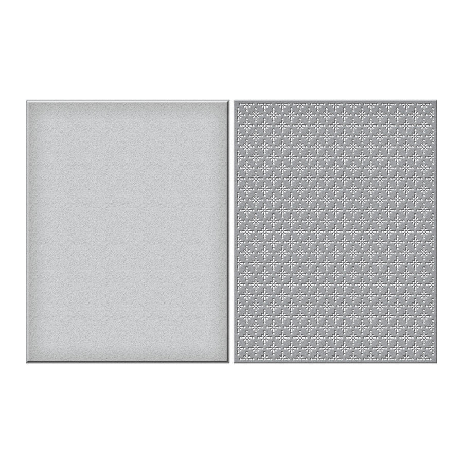 Spellbinders - Starshine Background Etched Dies from the Home for the Holidays Collection