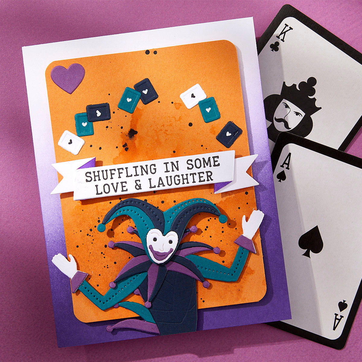Spellbinders - Wild Joker Etched Dies from the Wild Joker by Jaycee Gaspar