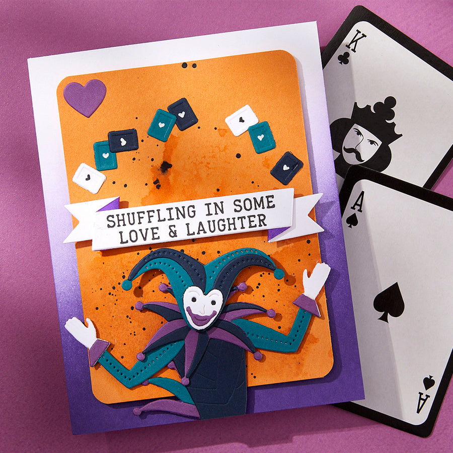 Spellbinders - Wild Joker Etched Dies from the Wild Joker by Jaycee Gaspar