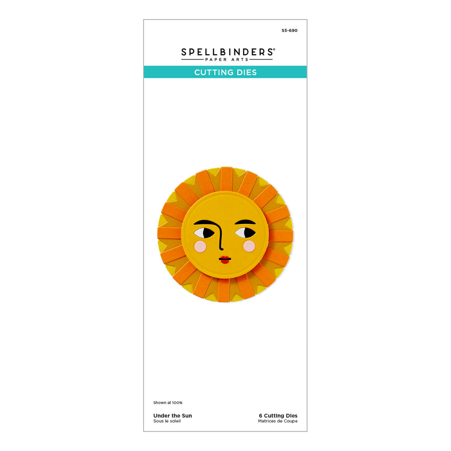 Spellbinders - Under the Sun Etched Dies from the La Dolce Vita Collection