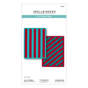 Spellbinders - Lots of Stripes Etched Dies from the All About Christmas Collection by Lisa Horton