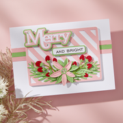 Spellbinders - Lots of Stripes Etched Dies from the All About Christmas Collection by Lisa Horton