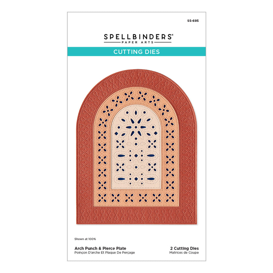 Spellbinders - Arch Punch & Pierce Plate Etched Dies