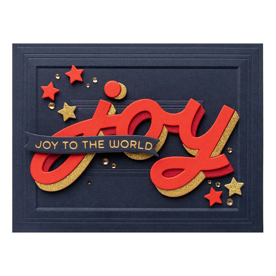 Spellbinders - Shadow Joy Etched Dies from the City Holiday Collection by Yana Smakula