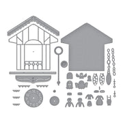 Spellbinders - Cuckoo Cottage Etched Dies from the Cuckoo Cottage Collection