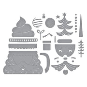 Spellbinders - Cocoa Wonderland Etched Dies from the Wonderland Collection