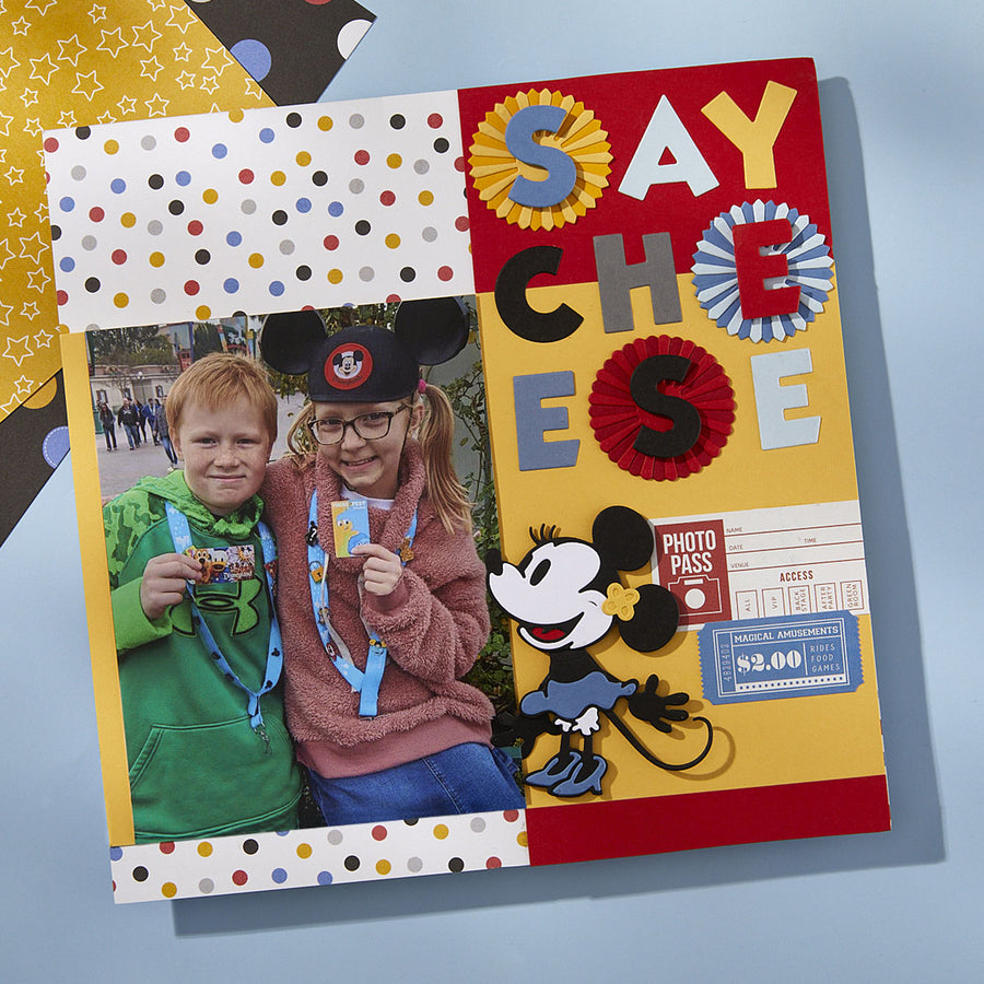 Spellbinders - Say Cheese Classic Mouse Alphabet & Numbers Bundle from the Say Cheese Classic Mouse Collection