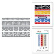 Spellbinders - Classic Mouse Borders Etched Dies from the Say Cheese Classic Mouse Collection