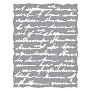 Spellbinders - Deckled Edge Script Etched Dies from the Beautifully Imperfect Collection