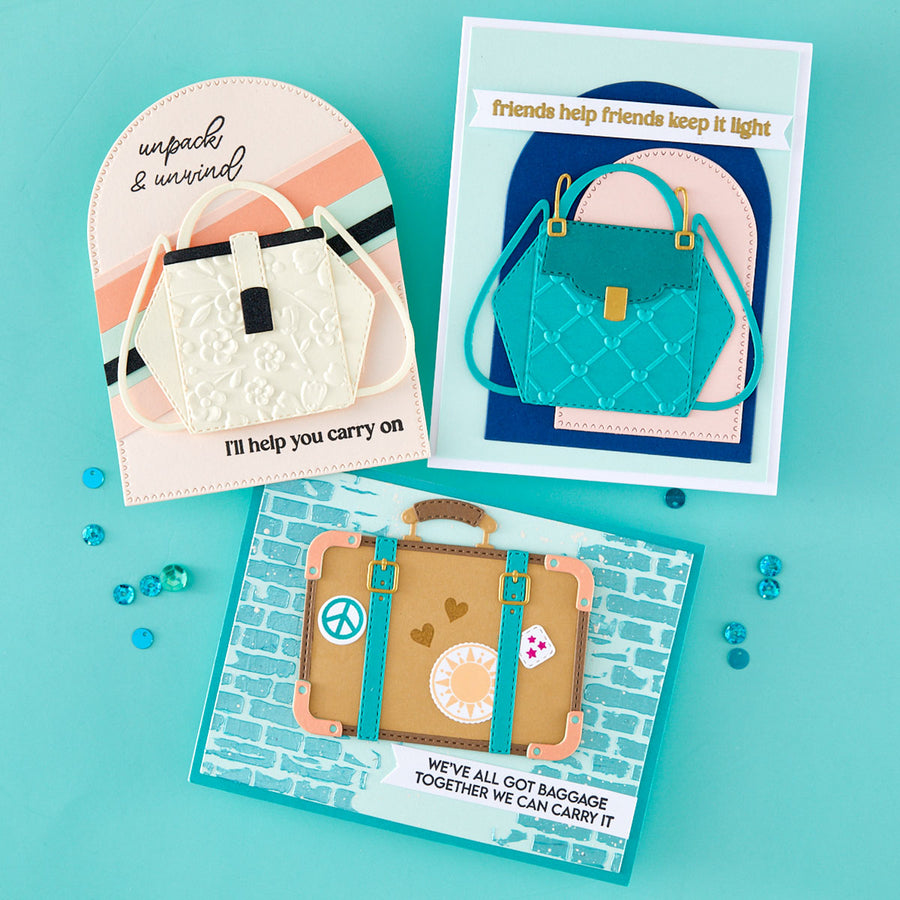 Spellbinders - Designer Purse Etched Dies by Sheri Ballantyne