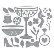 Spellbinders - A Special Toast Etched Dies from the Happier Hour Collection