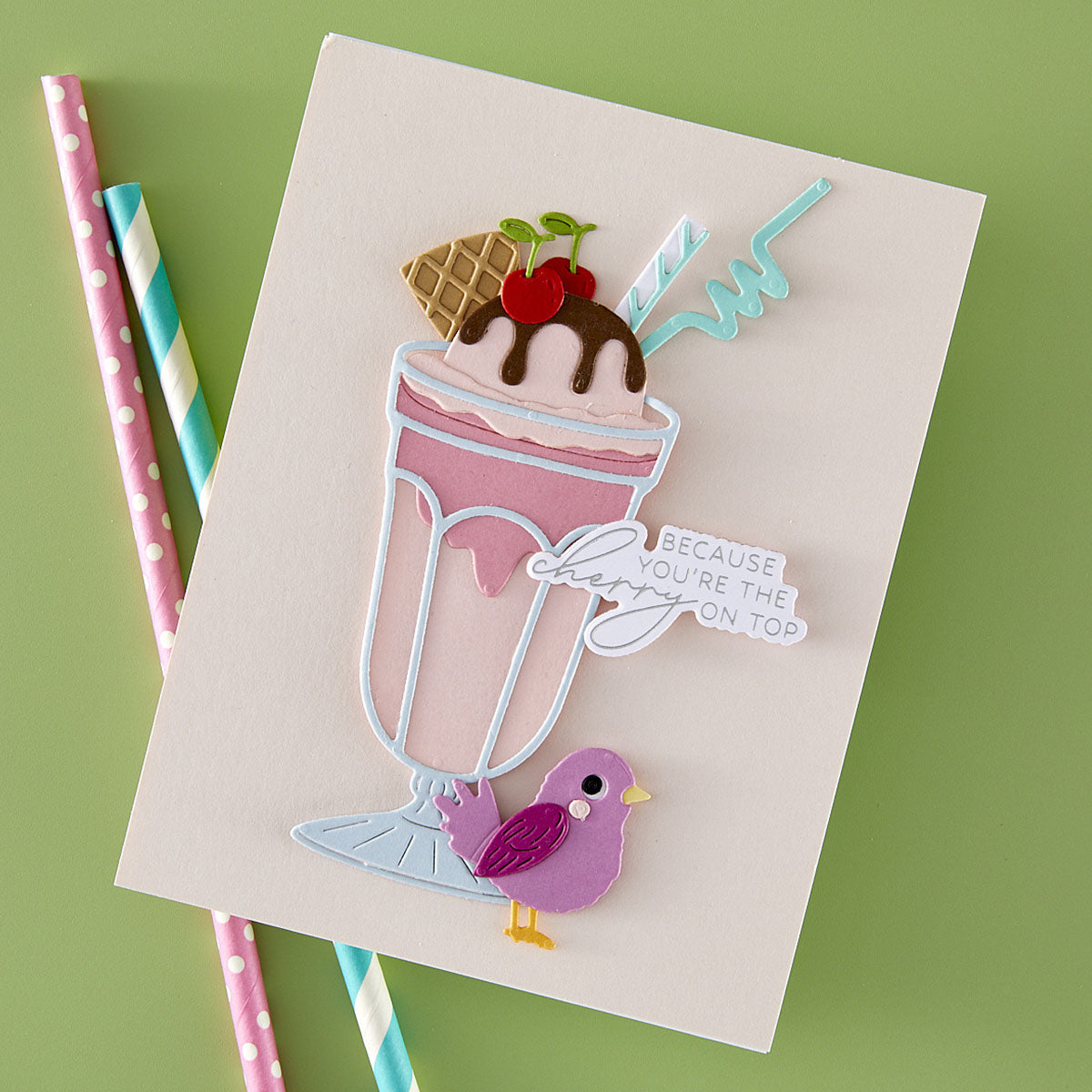 Spellbinders - Fountain Wishes Etched Dies from the Happier Hour Collection