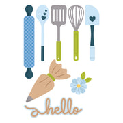 Spellbinders - Fluff, Frost & Roll Etched Dies by Tina Smith