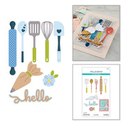 Spellbinders - Fluff, Frost & Roll Etched Dies by Tina Smith