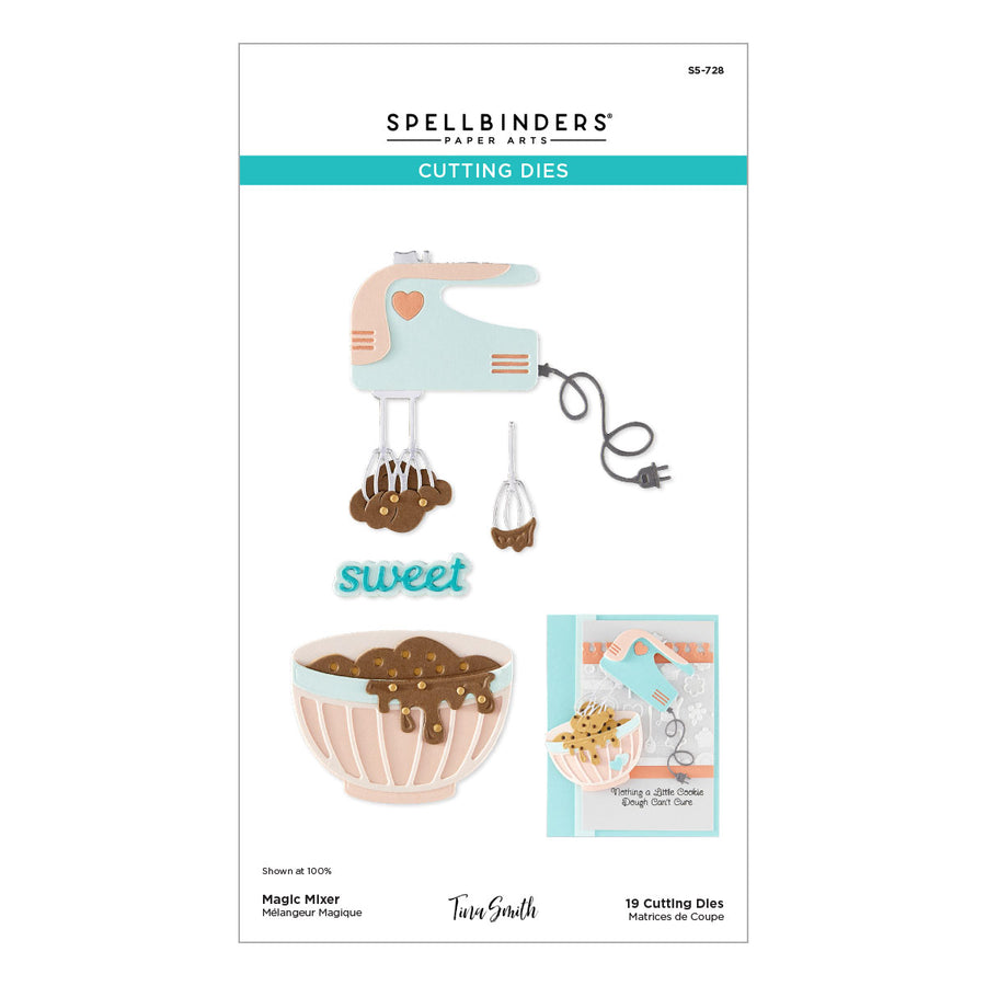Spellbinders - Magic Mixer Etched Dies by Tina Smith