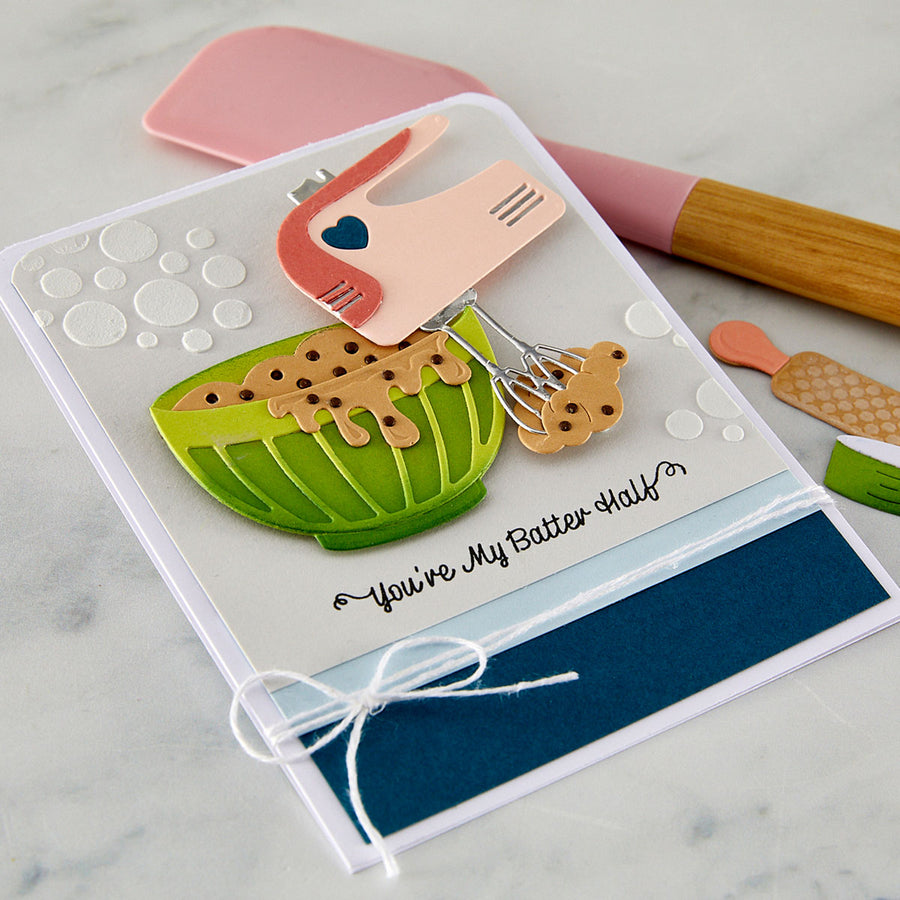 Spellbinders - Magic Mixer Etched Dies by Tina Smith
