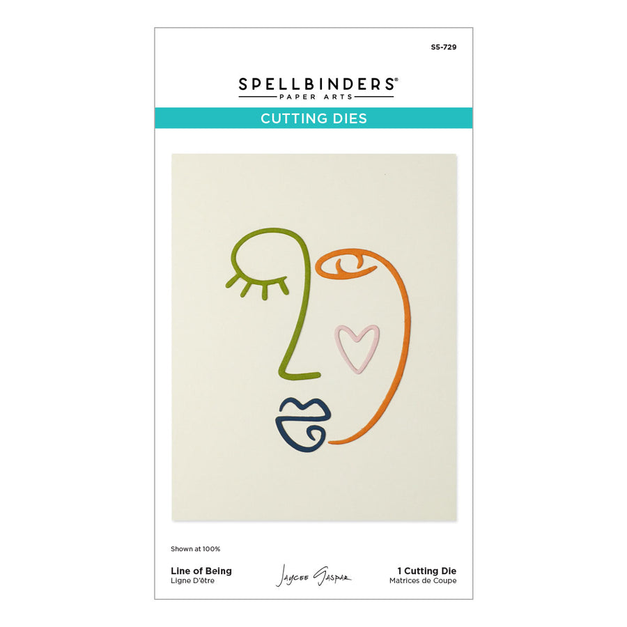 Spellbinders - Line of Being Etched Dies by Jaycee Gaspar