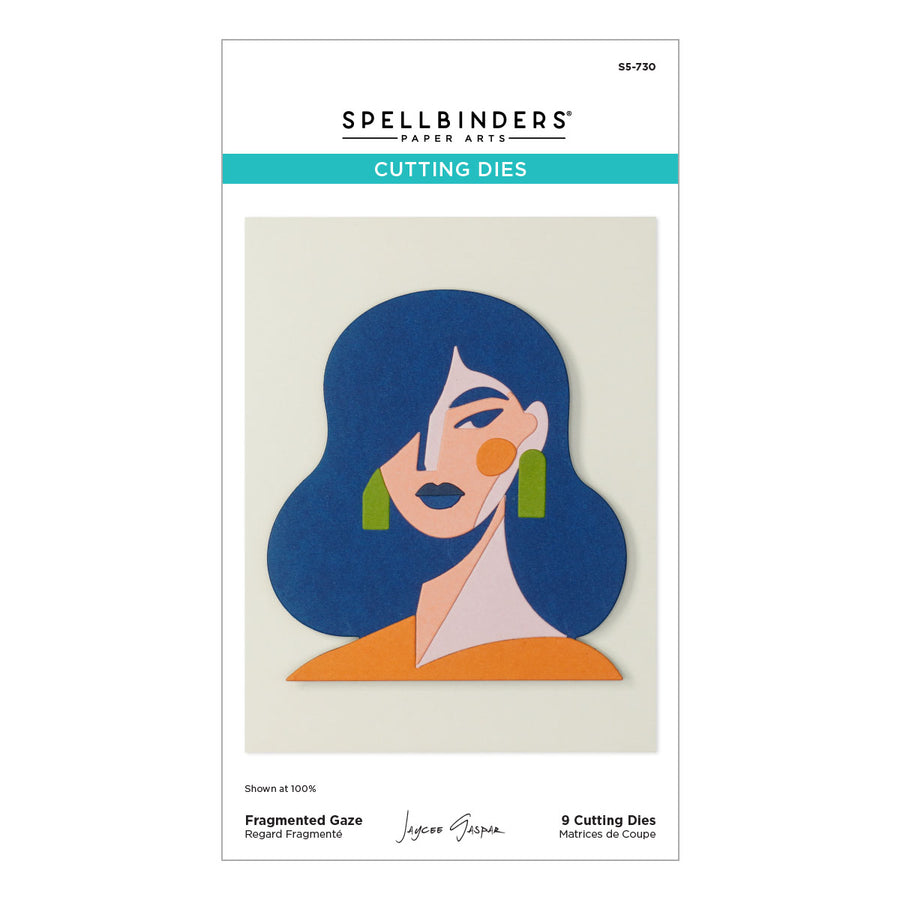 Spellbinders - Fragmented Gaze Etched Dies by Jaycee Gaspar