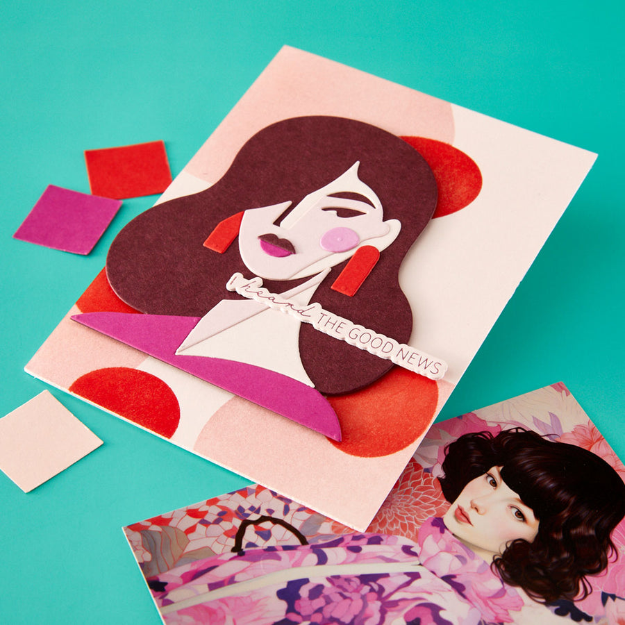 Spellbinders - Fragmented Gaze Etched Dies by Jaycee Gaspar