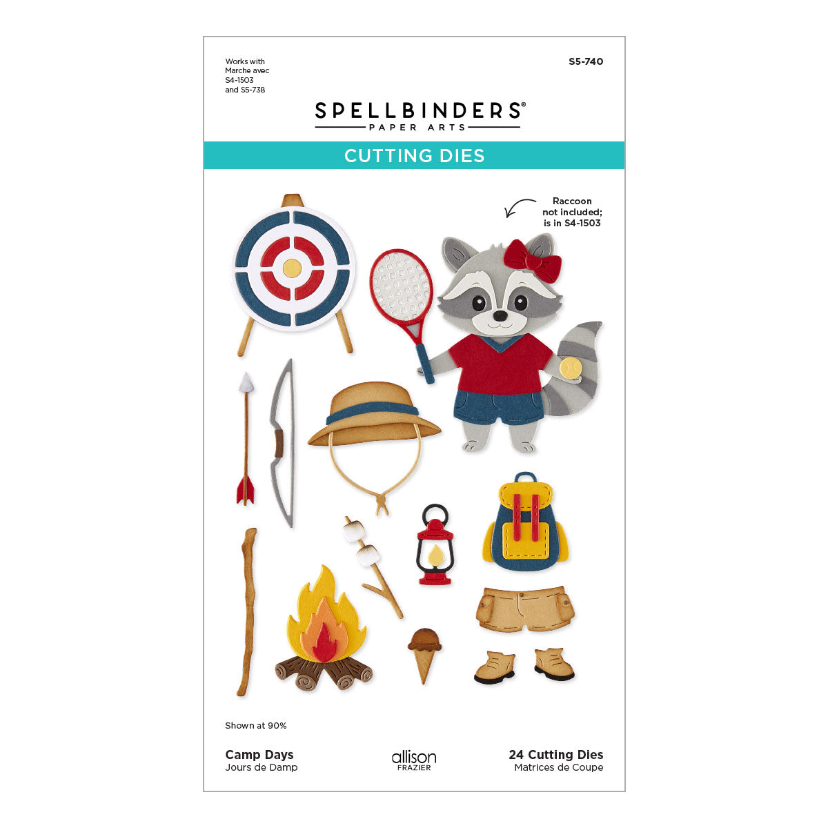 Spellbinders - Camp Days Etched Dies by Allison Frazier