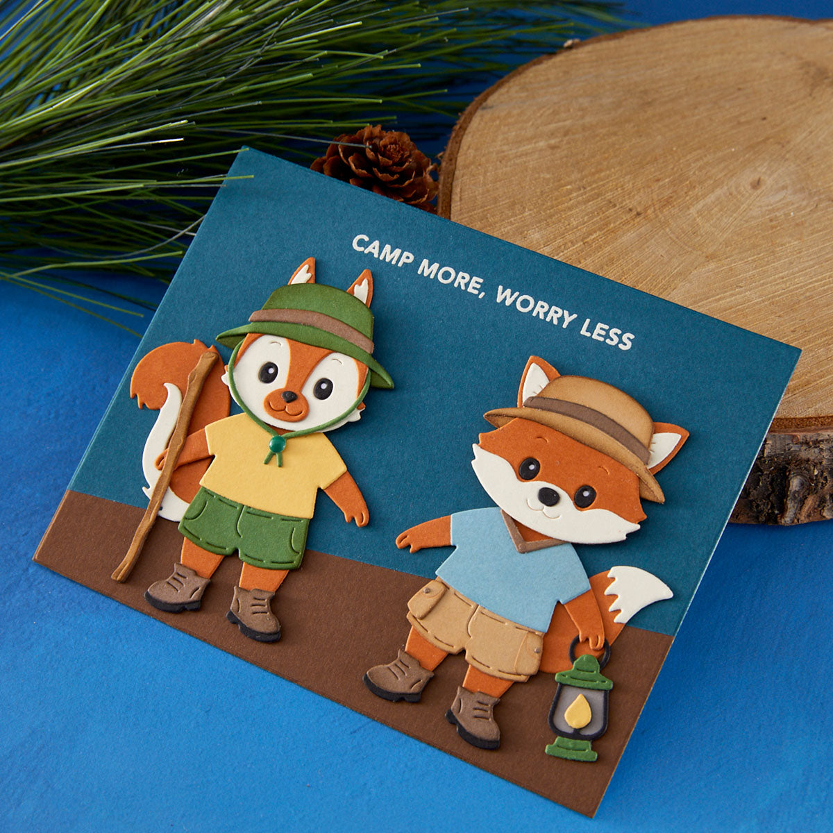 Spellbinders - Camp Days Etched Dies by Allison Frazier