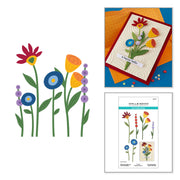 Spellbinders - Whimsical Blooms Etched Dies by Vicky Papaioannou