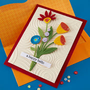 Spellbinders - Whimsical Blooms Etched Dies by Vicky Papaioannou