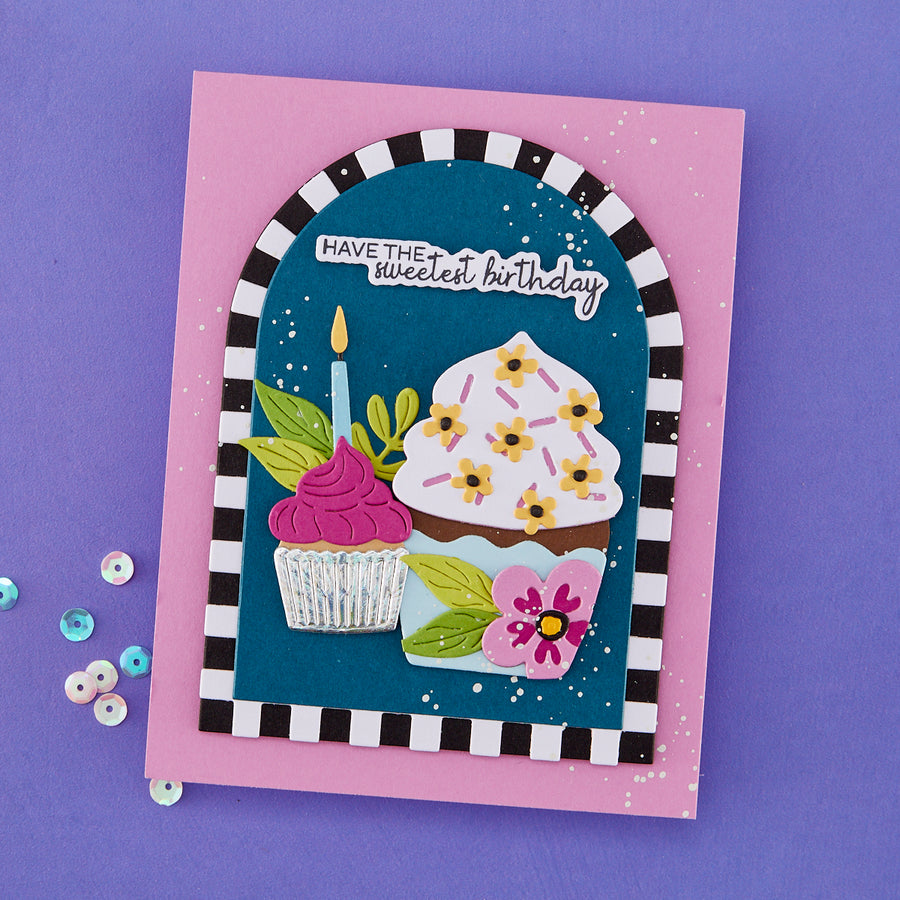 Spellbinders - Color Block Accent Arches Etched Dies