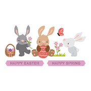 Spellbinders - Bunny Buddies Etched Dies by Simon Hurley