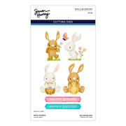 Spellbinders - Bunny Buddies Etched Dies by Simon Hurley