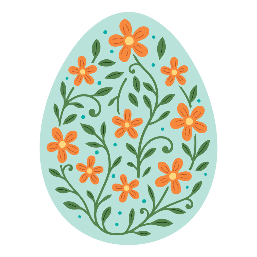 Spellbinders - In Bloom Egg Etched Dies by Simon Hurley