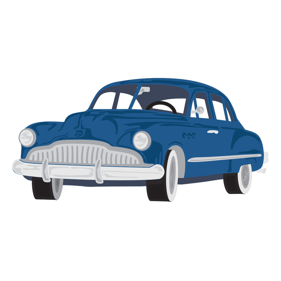 Spellbinders - Sedan Street Cruiser Etched Dies by Mindy Eggen