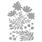 Spellbinders - Fresh Picked Daisies Etched Dies from the More Fresh Picked Collection
