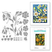 Spellbinders - Fresh Picked Buttercups Etched Dies from the Fresh Picked Collection