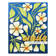 Spellbinders - Fresh Picked Buttercups Etched Dies from the Fresh Picked Collection