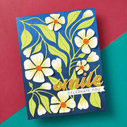 Spellbinders - Fresh Picked Buttercups Etched Dies from the Fresh Picked Collection