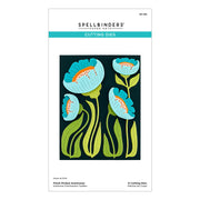 Spellbinders - Fresh Picked Anemones Etched Dies from the Fresh Picked Collection