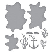 Spellbinders - Underwater Tunnel Etched Dies from the Tunnel Scapes Collection by Vicky Papaioannou