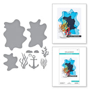 Spellbinders - Underwater Tunnel Etched Dies from the Tunnel Scapes Collection by Vicky Papaioannou