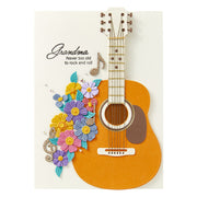 Spellbinders - Majestic Guitar Etched Dies from the Bibi's Musical Notes Collection by Bibi Cameron