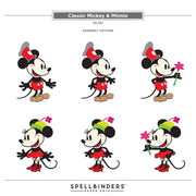 Spellbinders - Steamboat Willie Duo Etched Dies from the Say Cheese Classic Mouse Collection