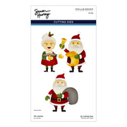 Spellbinders - The Clauses Etched Dies from the North Pole Friends Collection by Simon Hurley