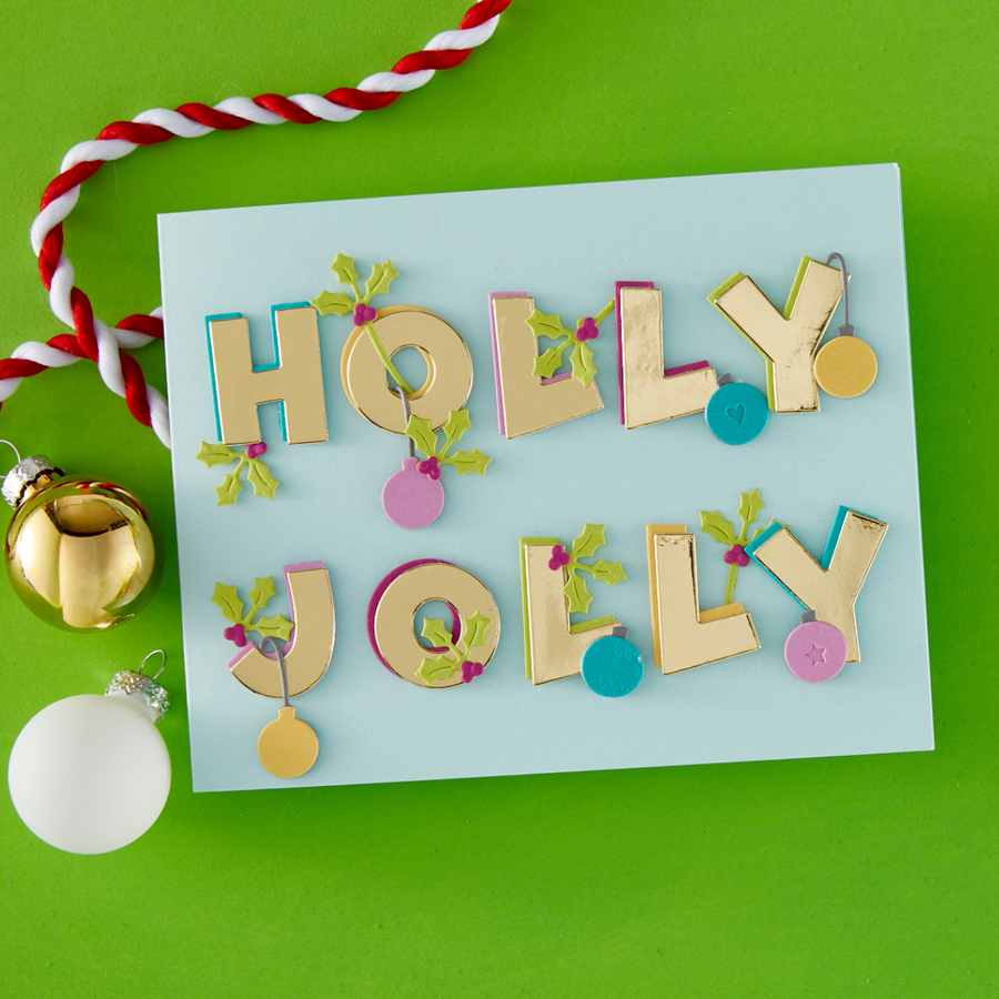 Spellbinders - Classic Mouse Holiday Wreath Etched Dies from the Say Cheese Classic Mouse Christmas Collection