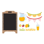Spellbinders - Pink Lemonade Stand Etched Dies with Simple Stories