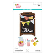Spellbinders - Pink Lemonade Stand Etched Dies with Simple Stories