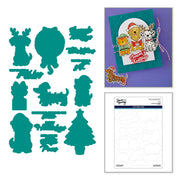 Spellbinders - Christmas Pets Stamp & Die Bundle by Simon Hurley