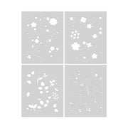 Hero Arts - Color Layering Meadow Blooms Stencils