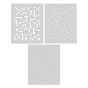 Hero Arts - Candy Cane Toss Up Stencil from the Candy Cane Season Collection
