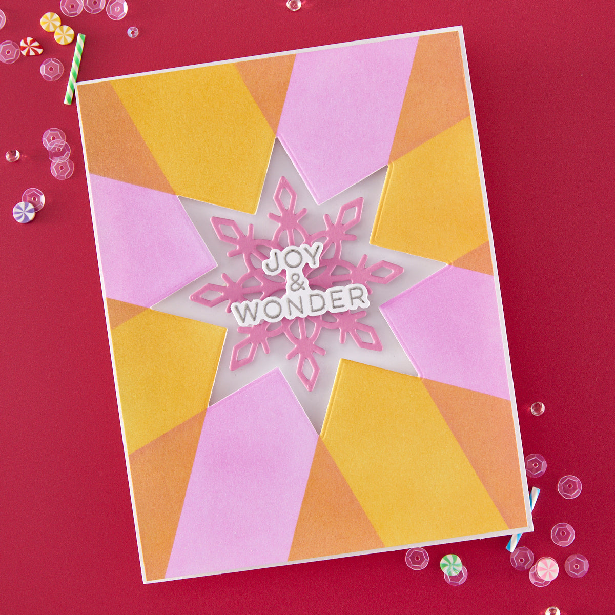 Hero Arts - Color Layering Star Stencils from the Very Merry Collection